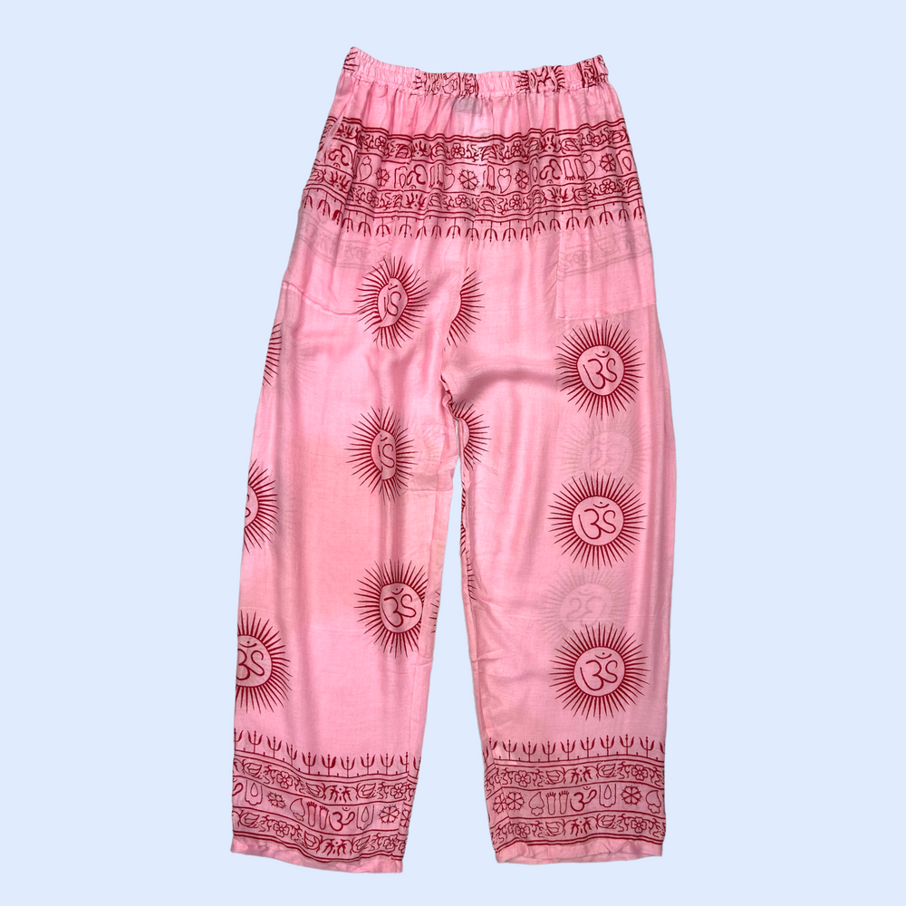 Pantalón bombacho rosa