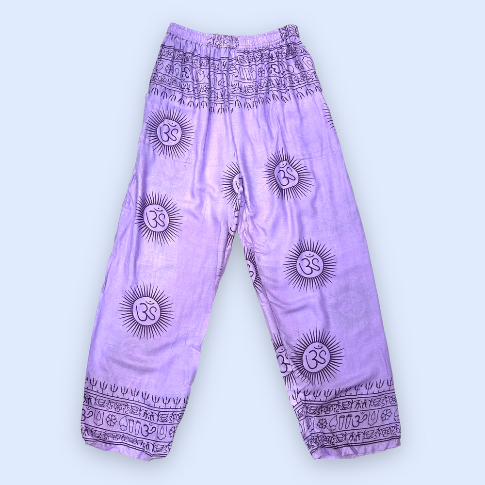 Pantalón bombacho lila/morado