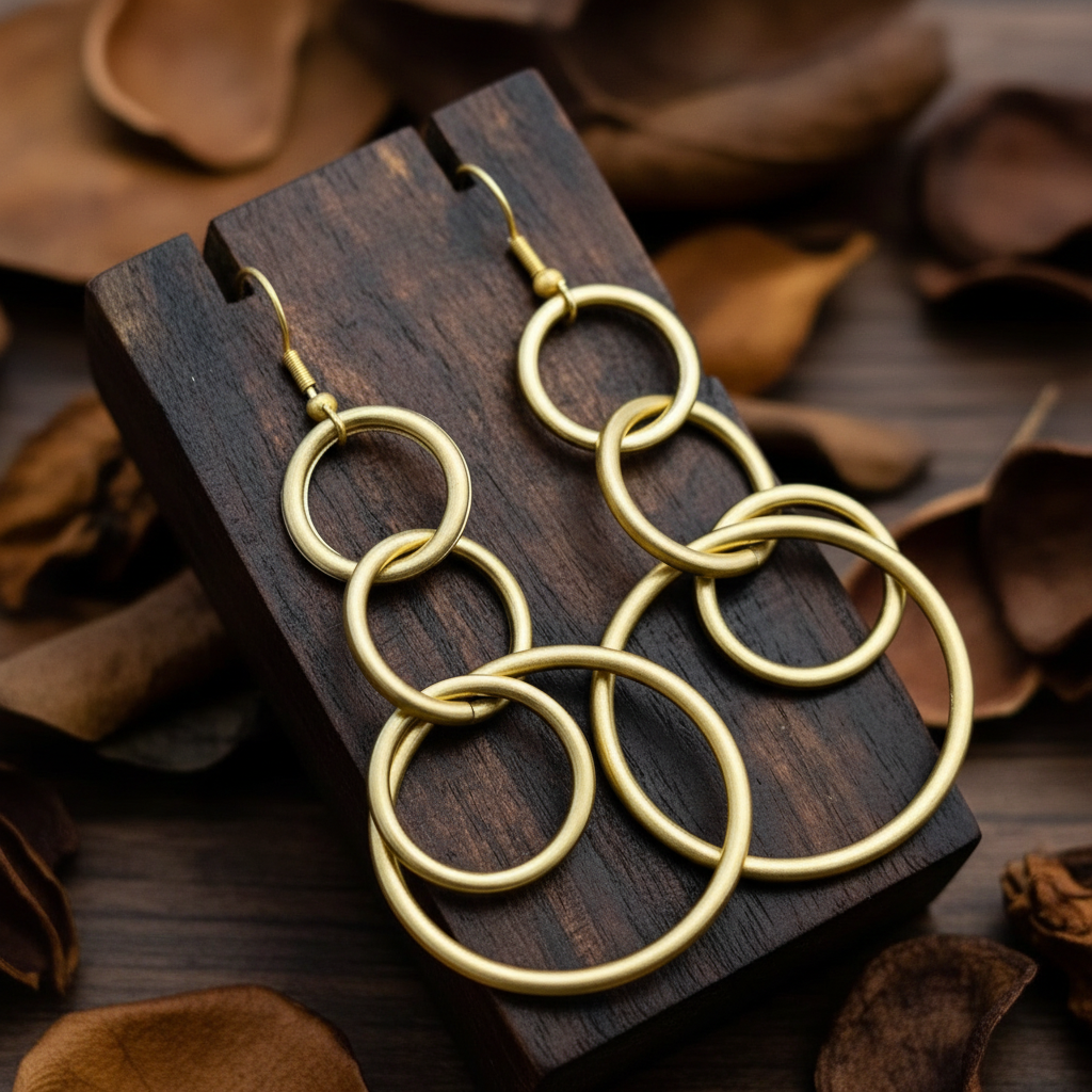 Pendientes Aro Dorados