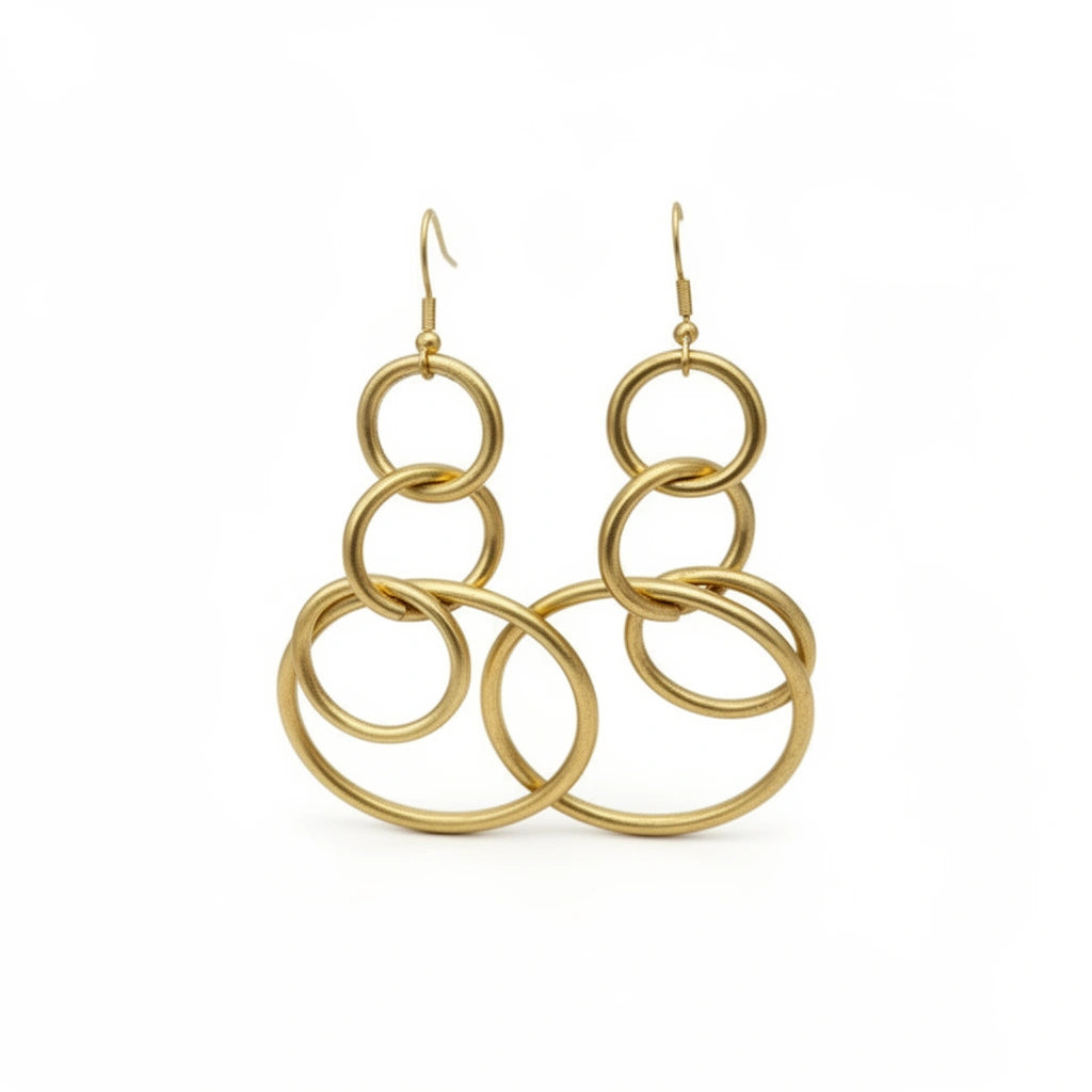 Pendientes Aro Dorados