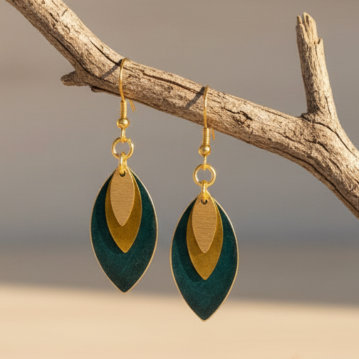 Pendientes Atenas Turquesa