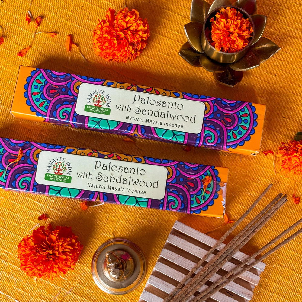 Namaste India Palo Santo & Sandalwood (Mandala Series)