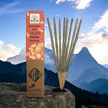 Namaste India Incienso Tradicional Palo Santo & Yagra