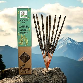 Namaste India Incienso Tradicional Palo Santo & Laurel