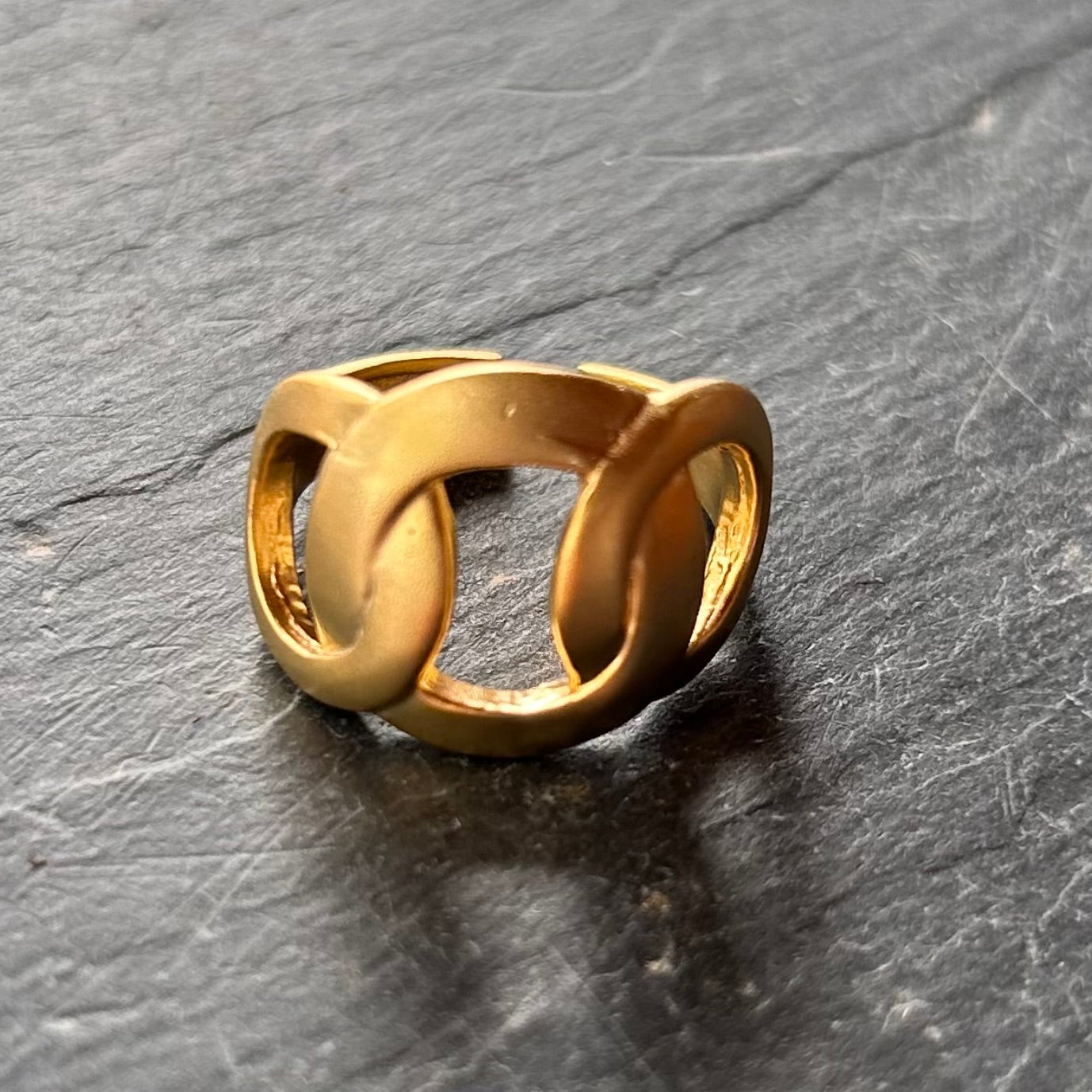 Anillo Nudo Dorado