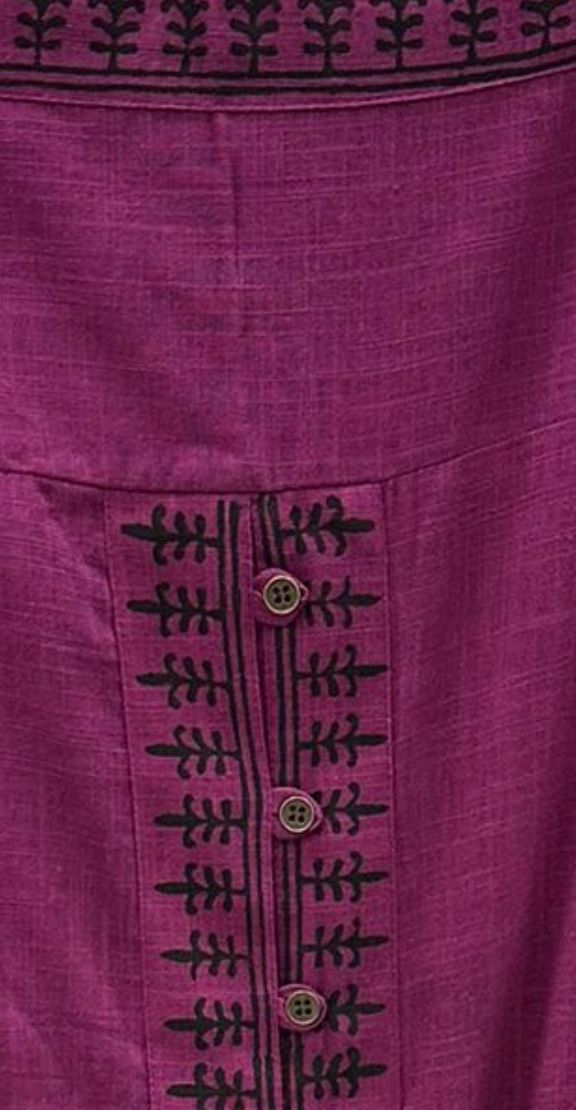 Falda Algodón Berenjena