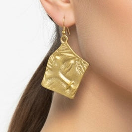 Pendientes Buda Dorados