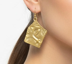 Pendientes Buda Dorados