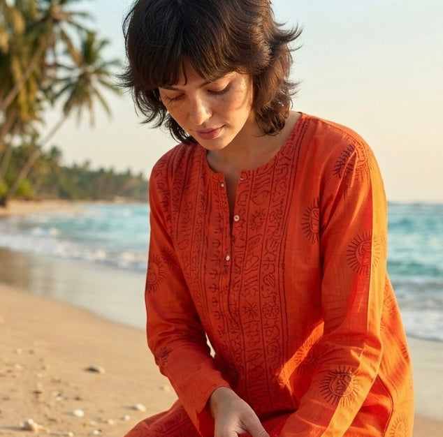Kurta Clásica Caldero
