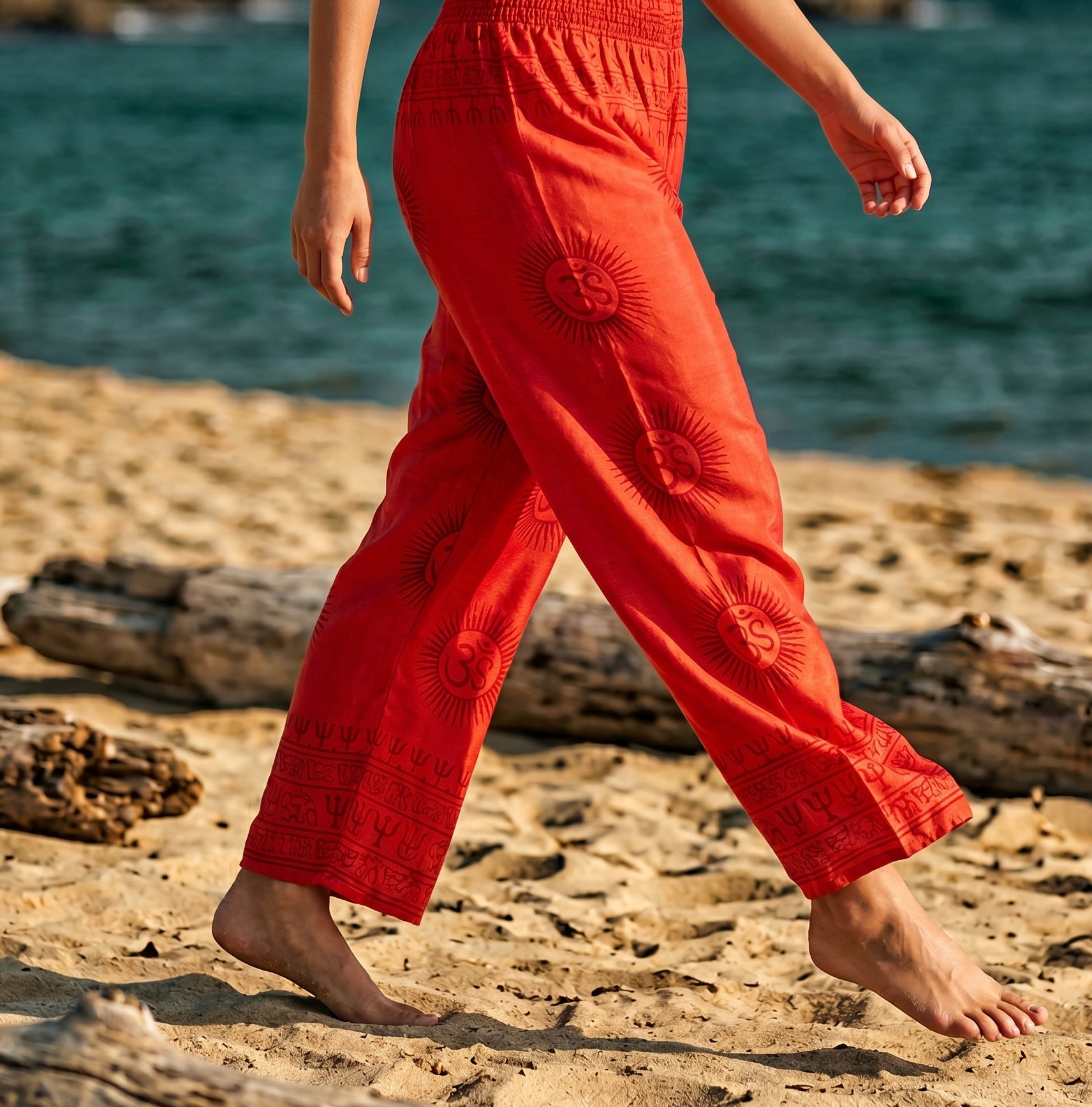 Pantalón Bombacho Rojo