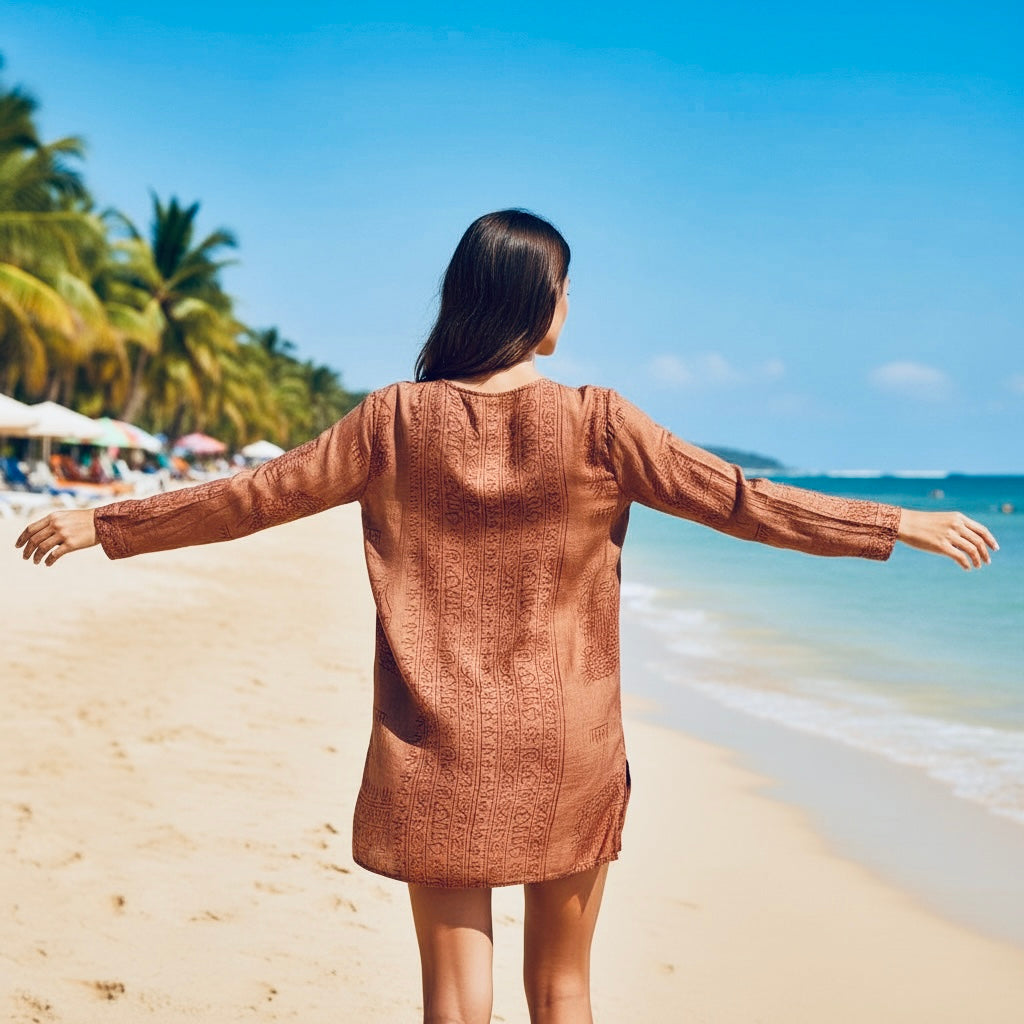 Kurta Clásica Chocolate