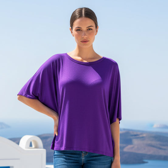 Top Largo Morado