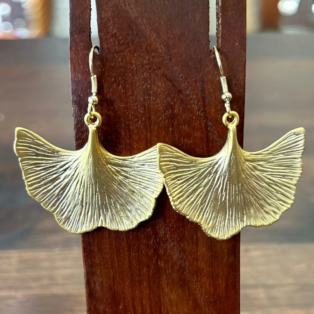 Pendientes Flor Dorados