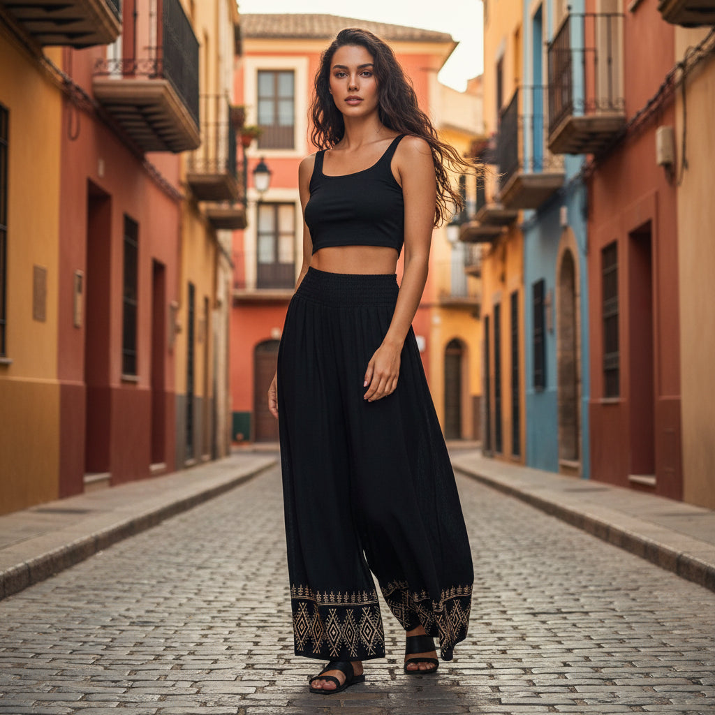 Pantalón Phan Negro