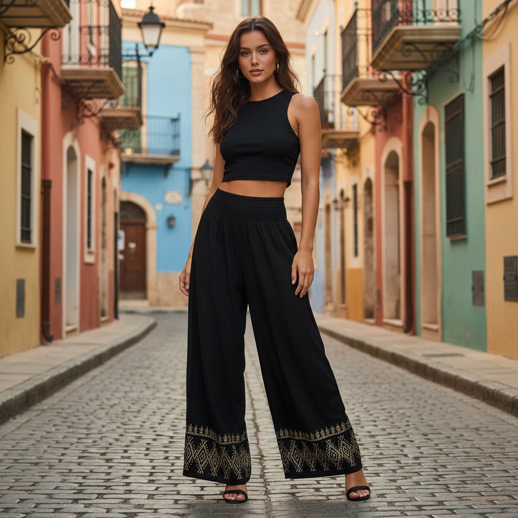 Pantalón Phan Negro