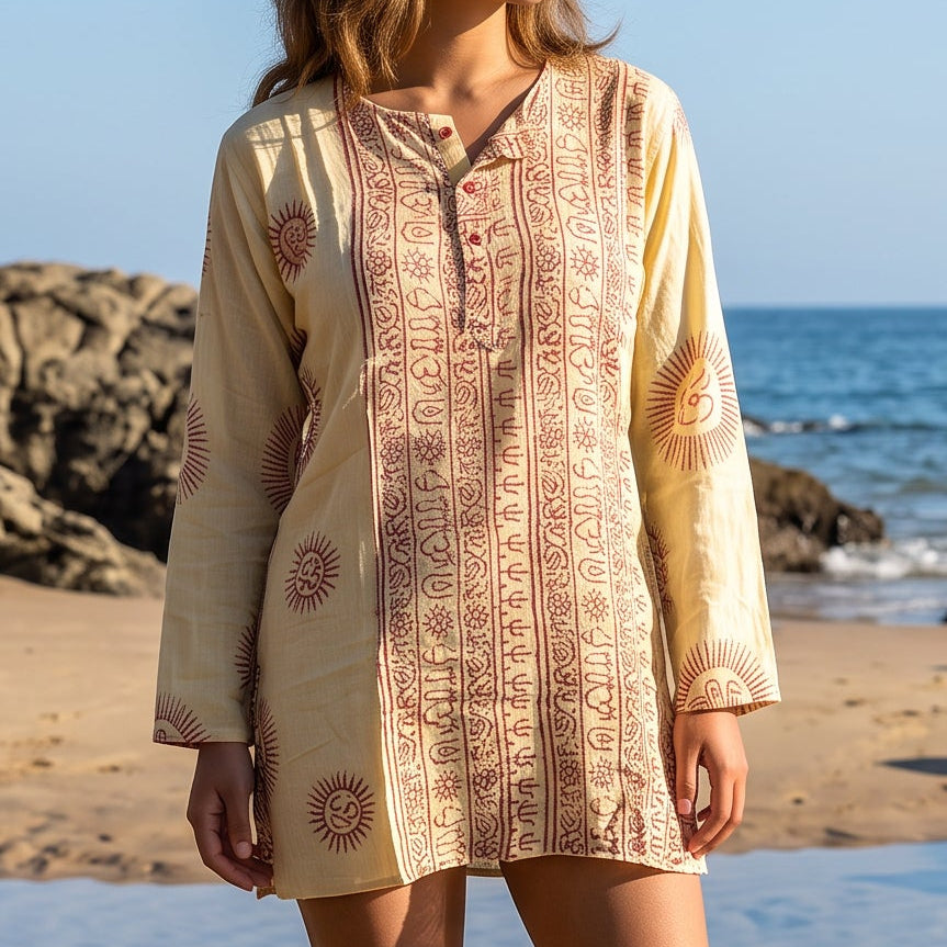 Kurta Clásica Limón Claro