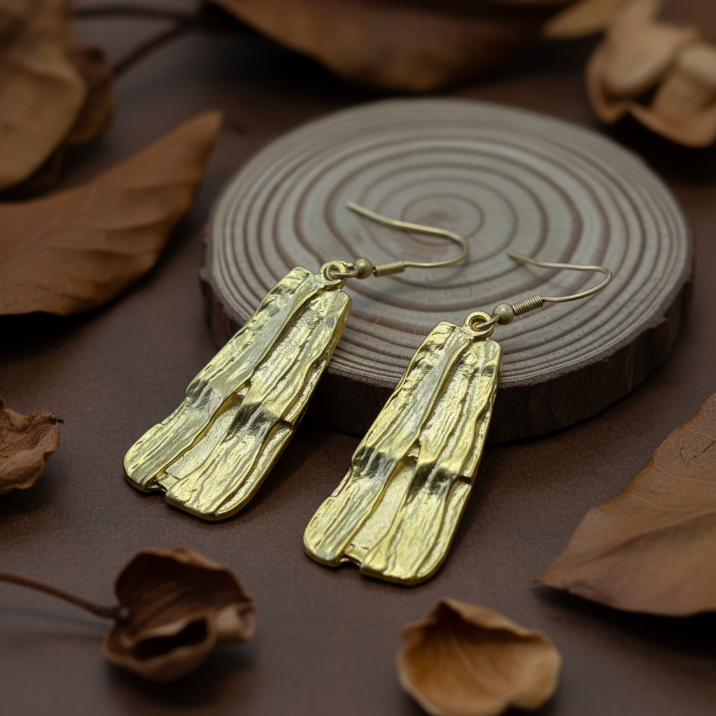 Pendientes Mastaba Dorados