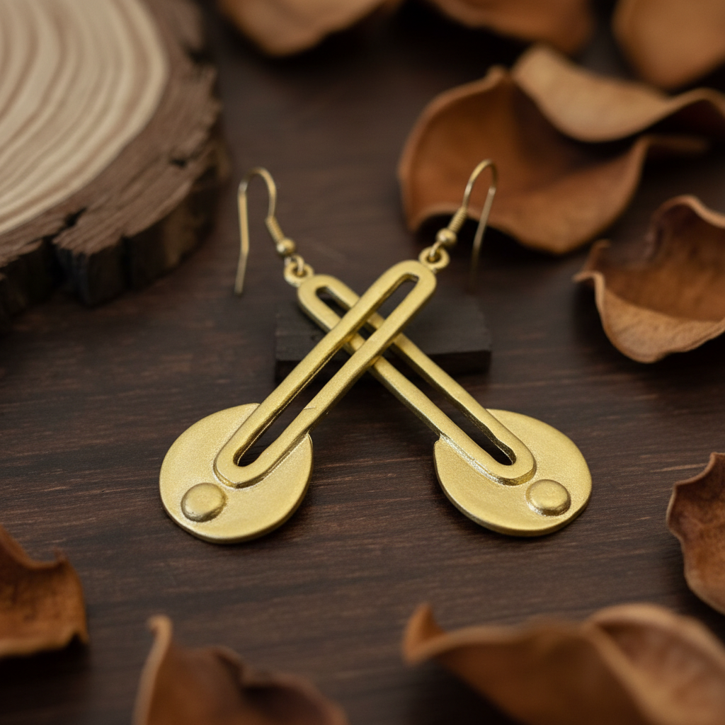 Pendientes Kumat Dorados