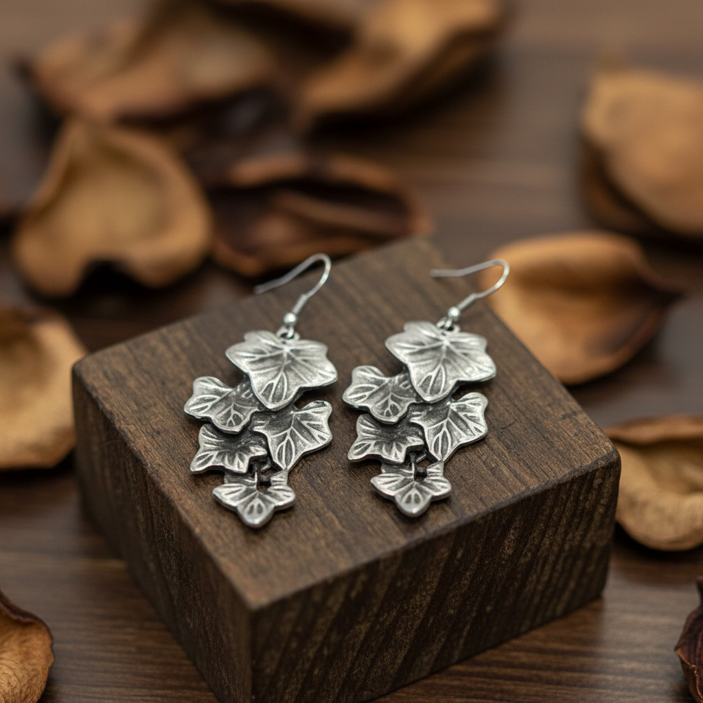 Pendientes Hojarasca