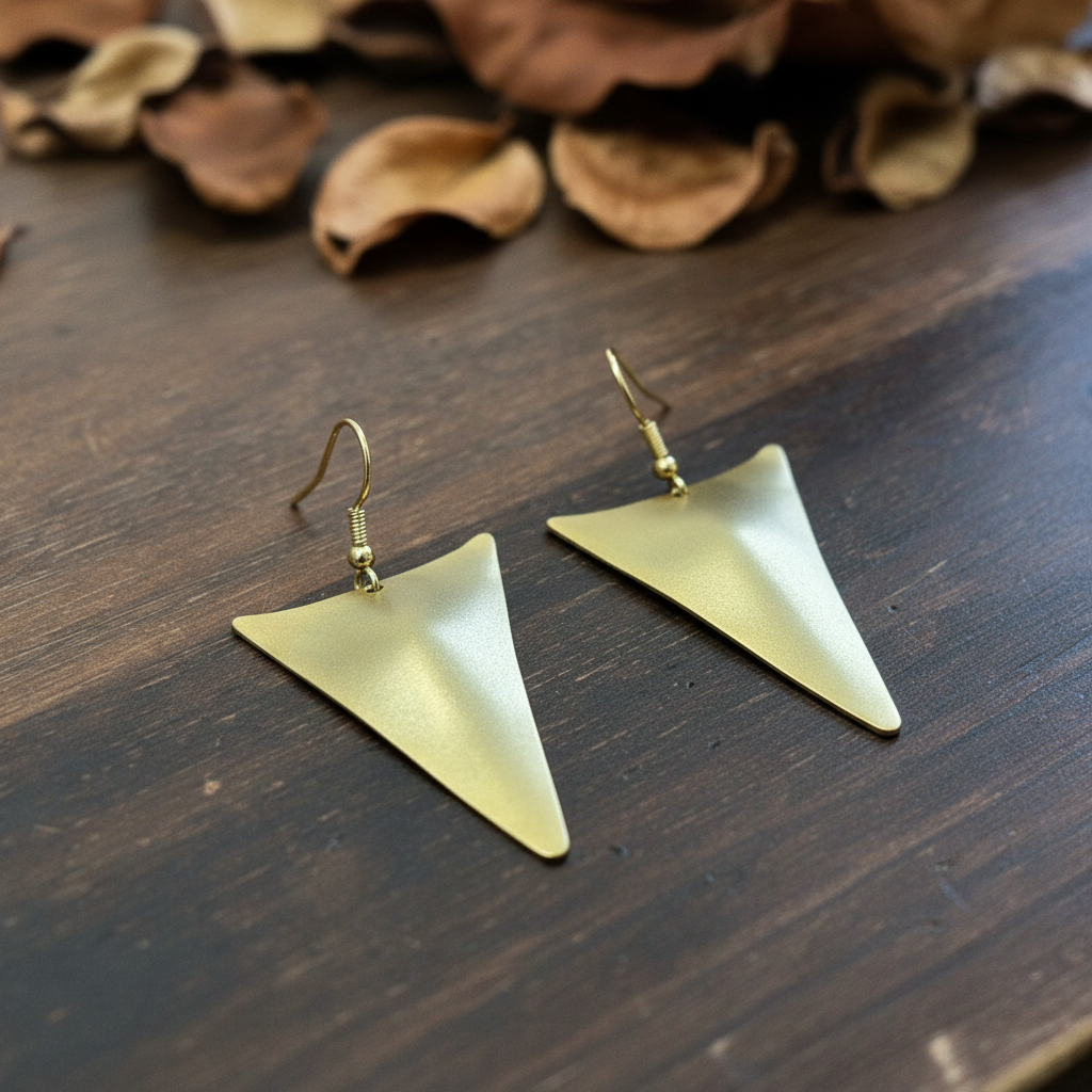 Pendientes Elva Dorado