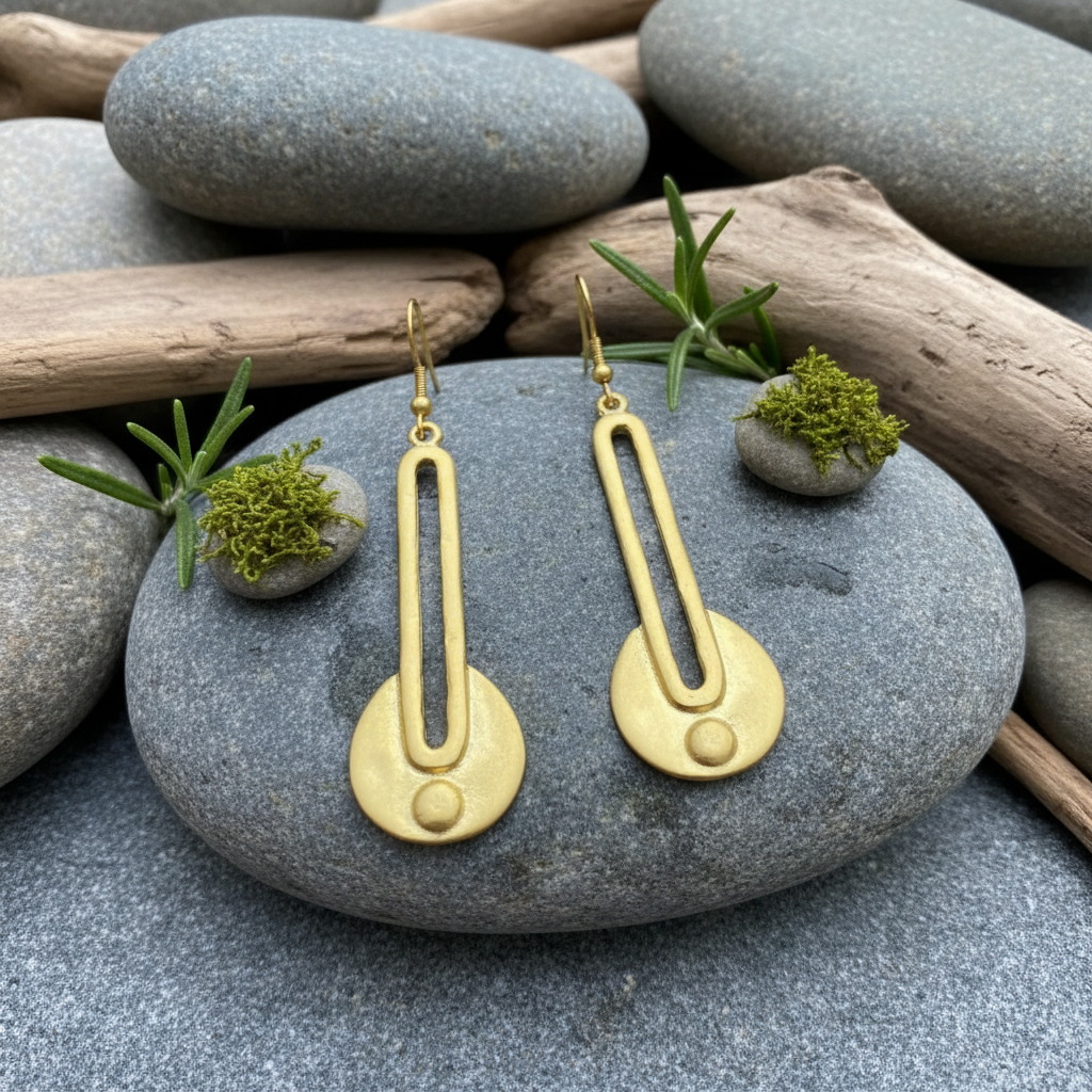 Pendientes Kumat Dorados