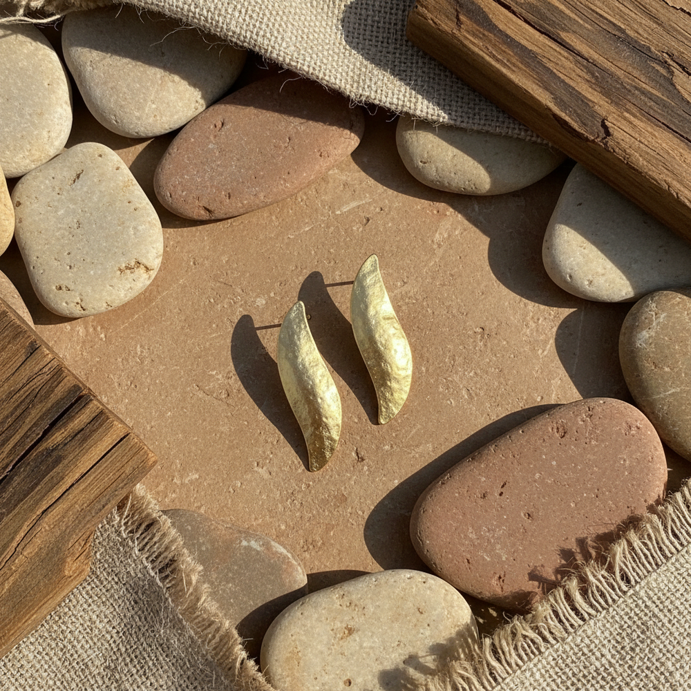 Pendientes Giro Dorados