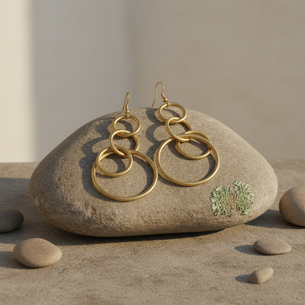 Pendientes Aro Dorados