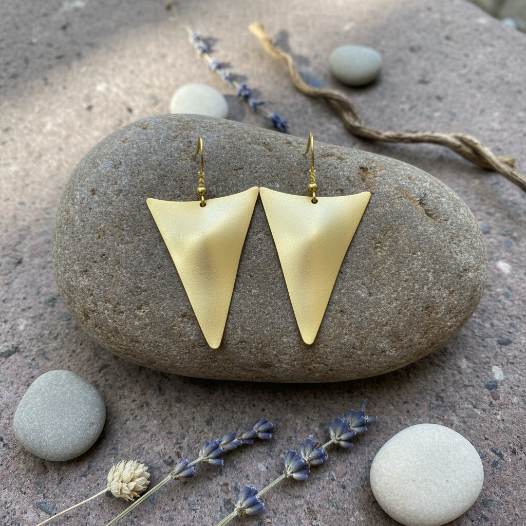 Pendientes Elva Dorado