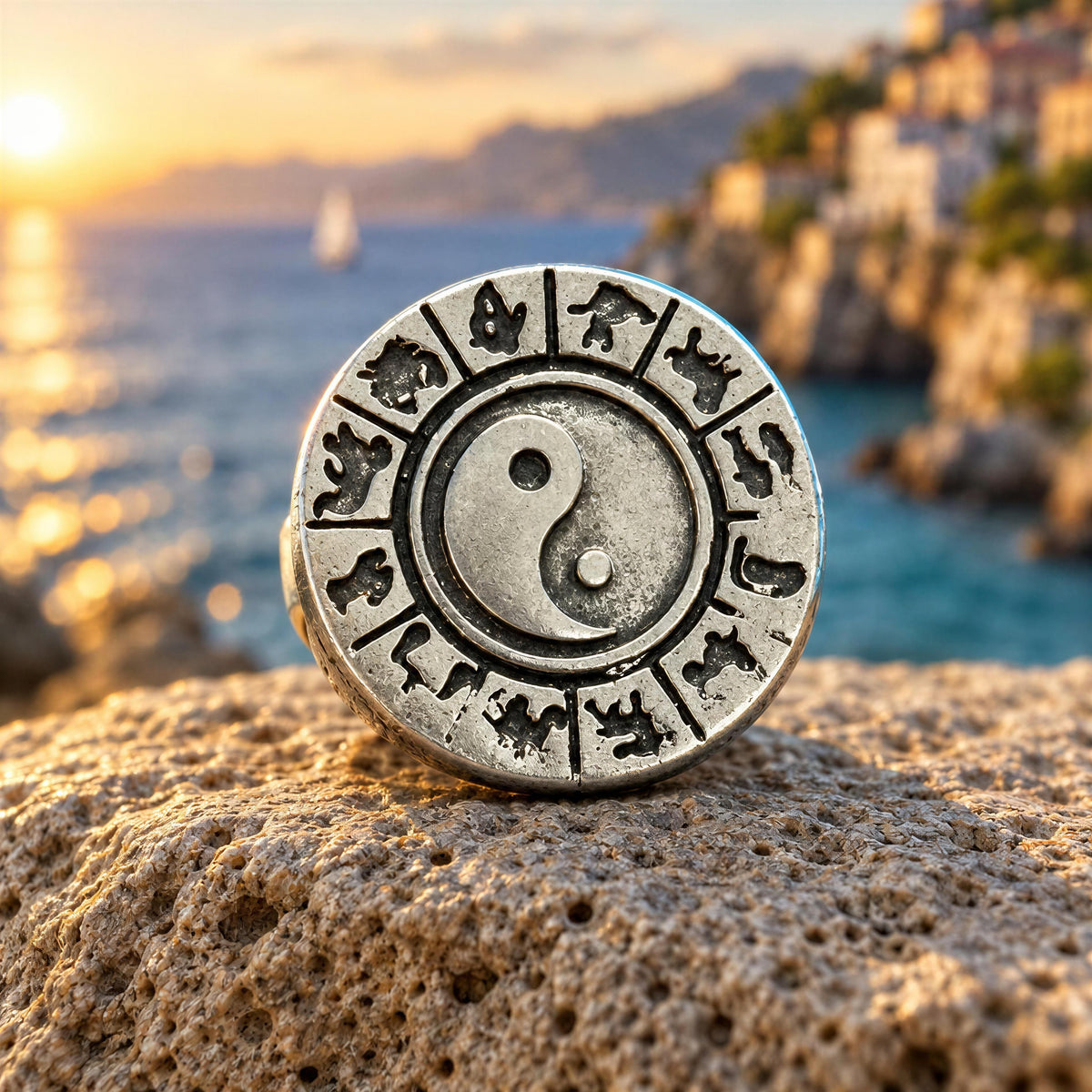 Anillo Yin Yang