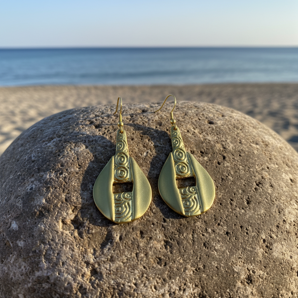 Pendientes Tribal Dorados