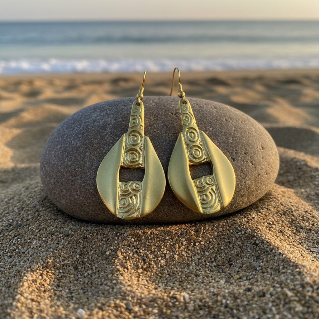 Pendientes Tribal Dorados