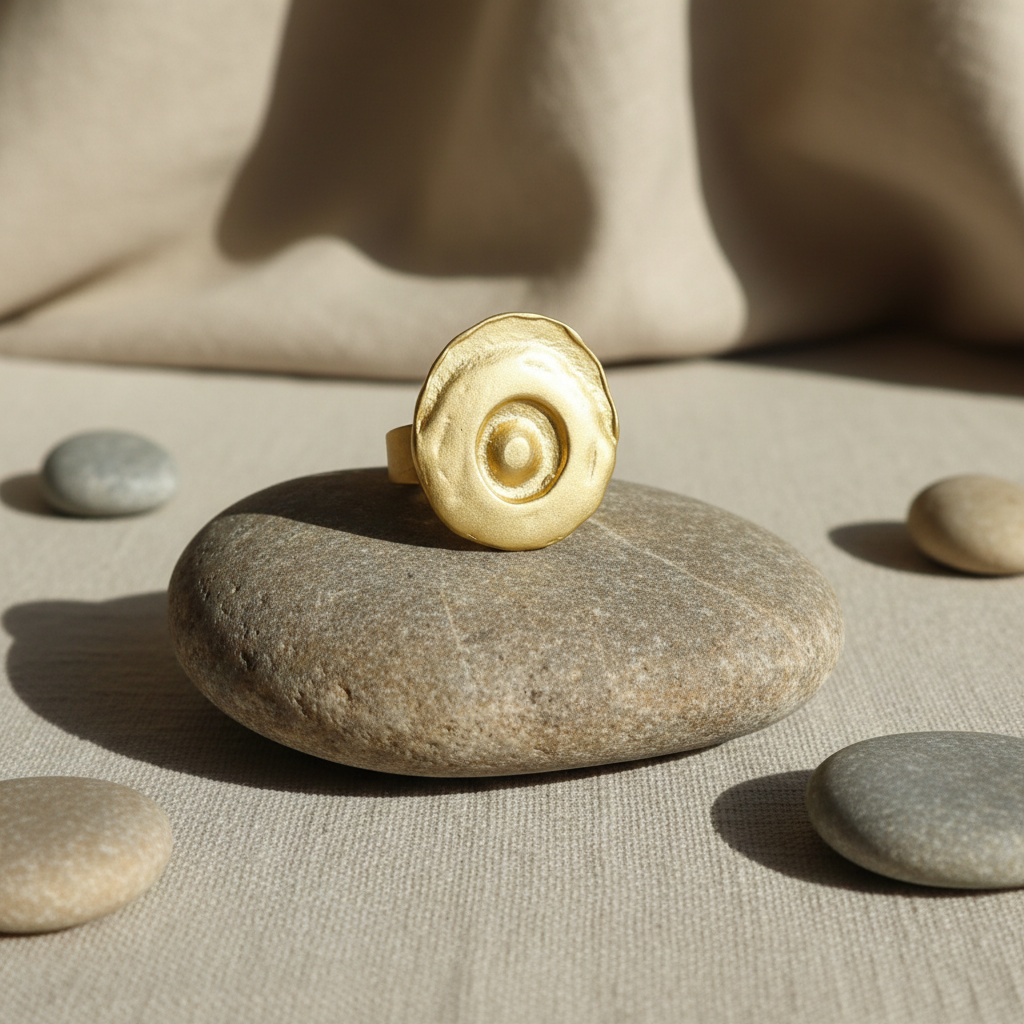 Anillo Bulbo Dorado
