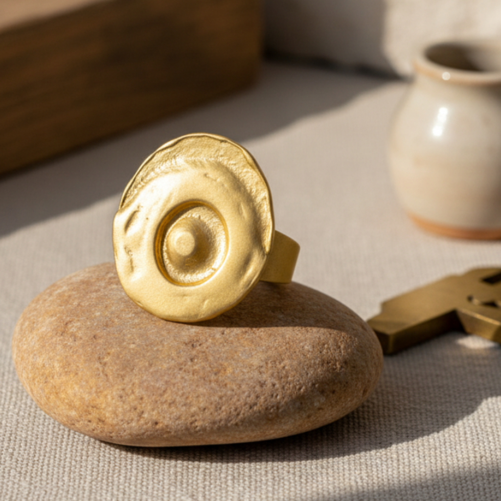 Anillo Bulbo Dorado