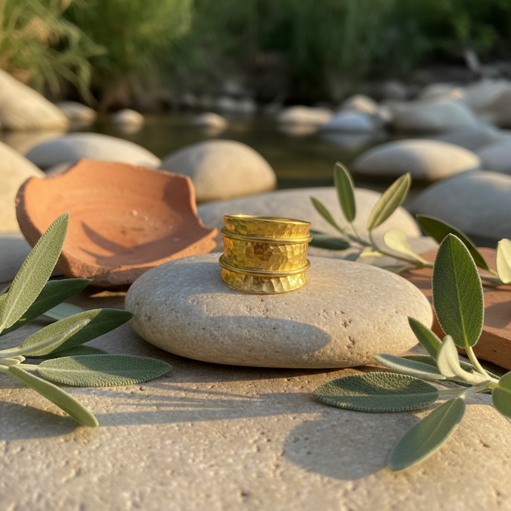 Anillo Camino Dorado