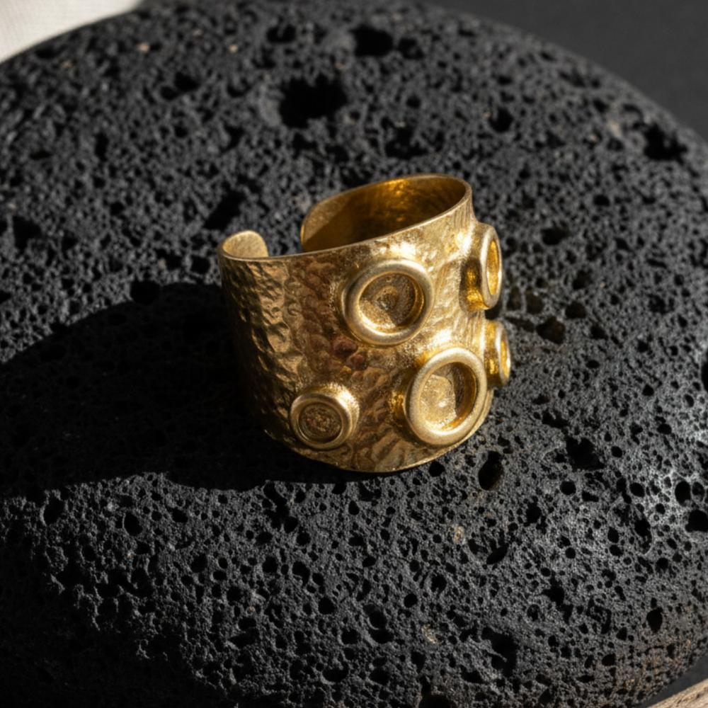 Anillo Cráter Dorado