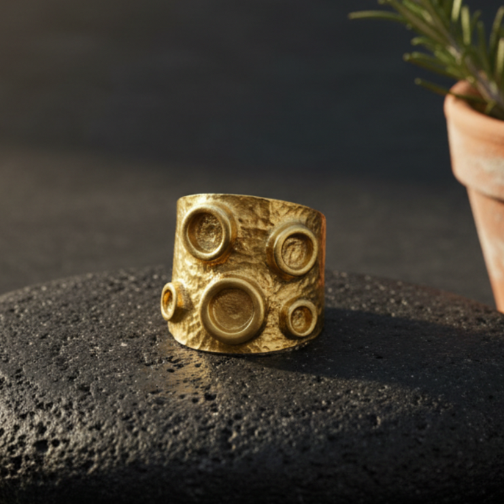 Anillo Cráter Dorado