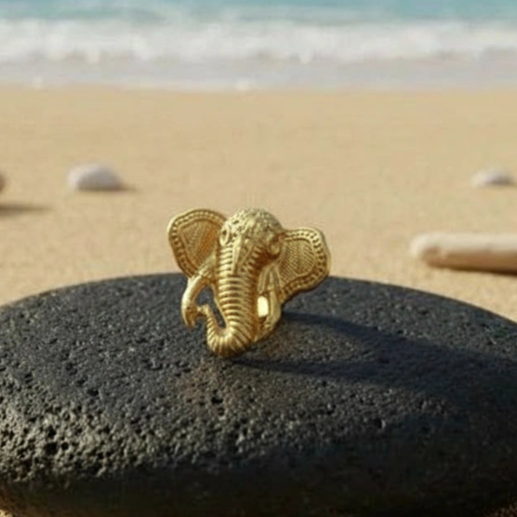 Anillo Elephant Dorado