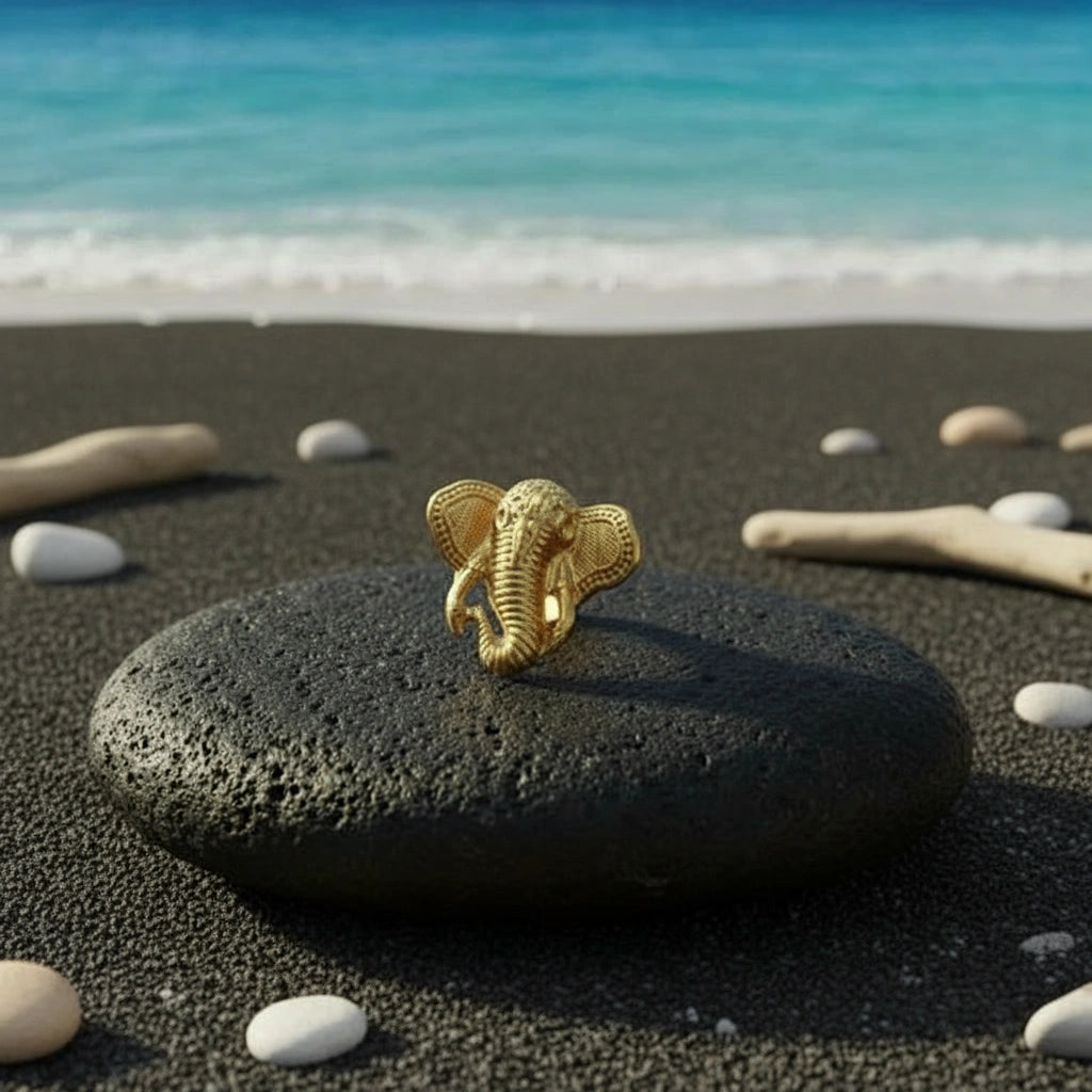 Anillo Elephant Dorado