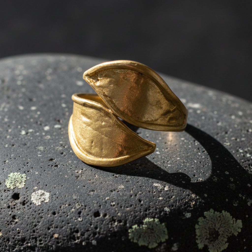 Anillo Doshojas Dorado