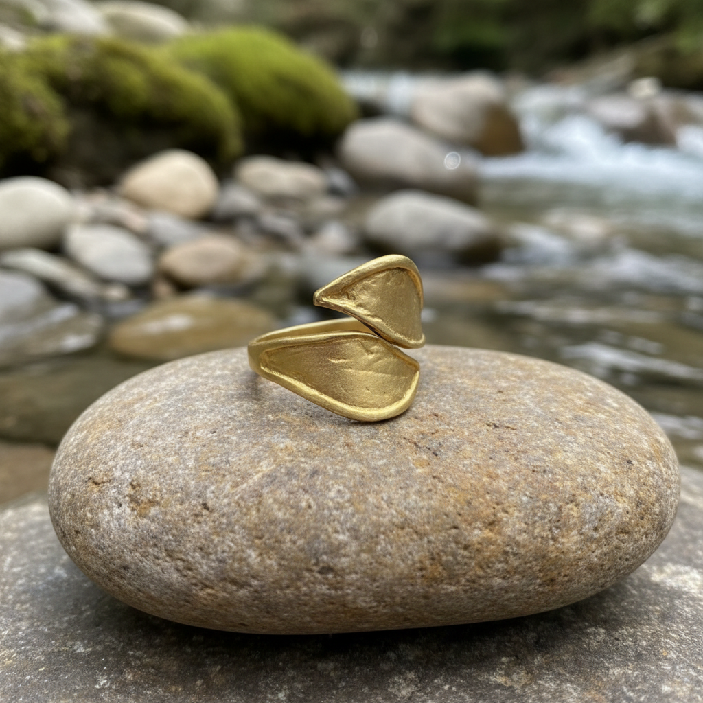 Anillo Doshojas Dorado