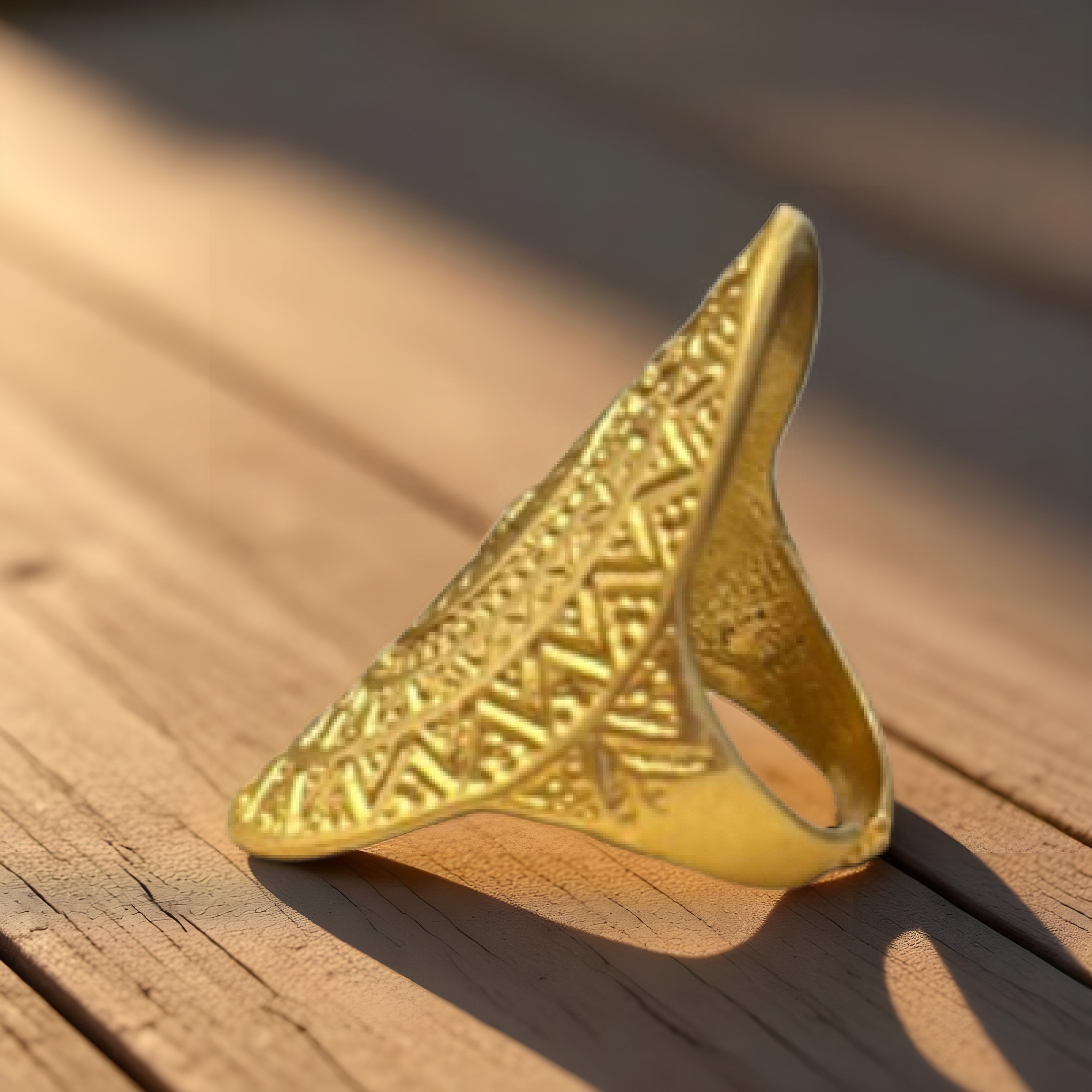 Anillo Mandala Dorado