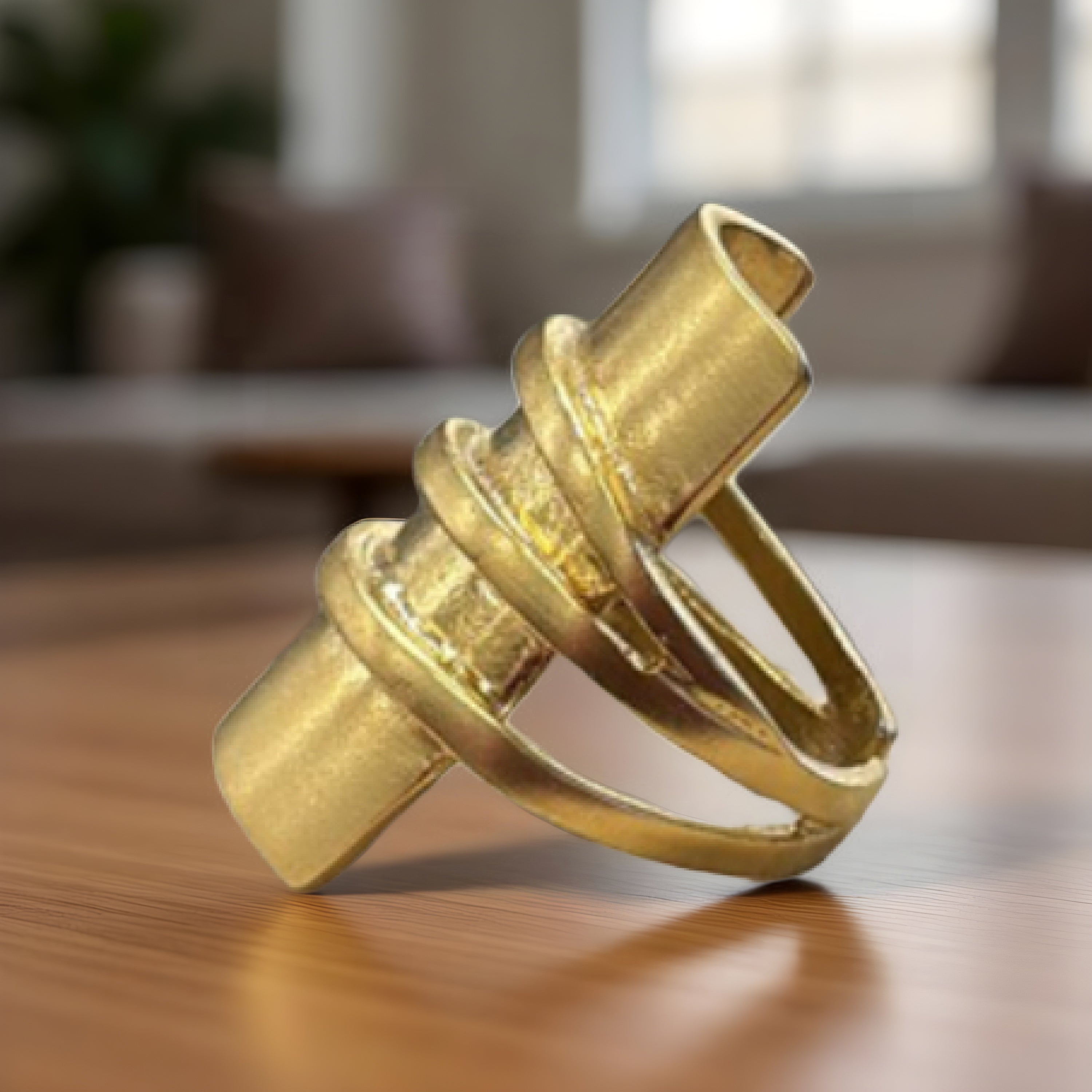 Anillo Lingam Dorado