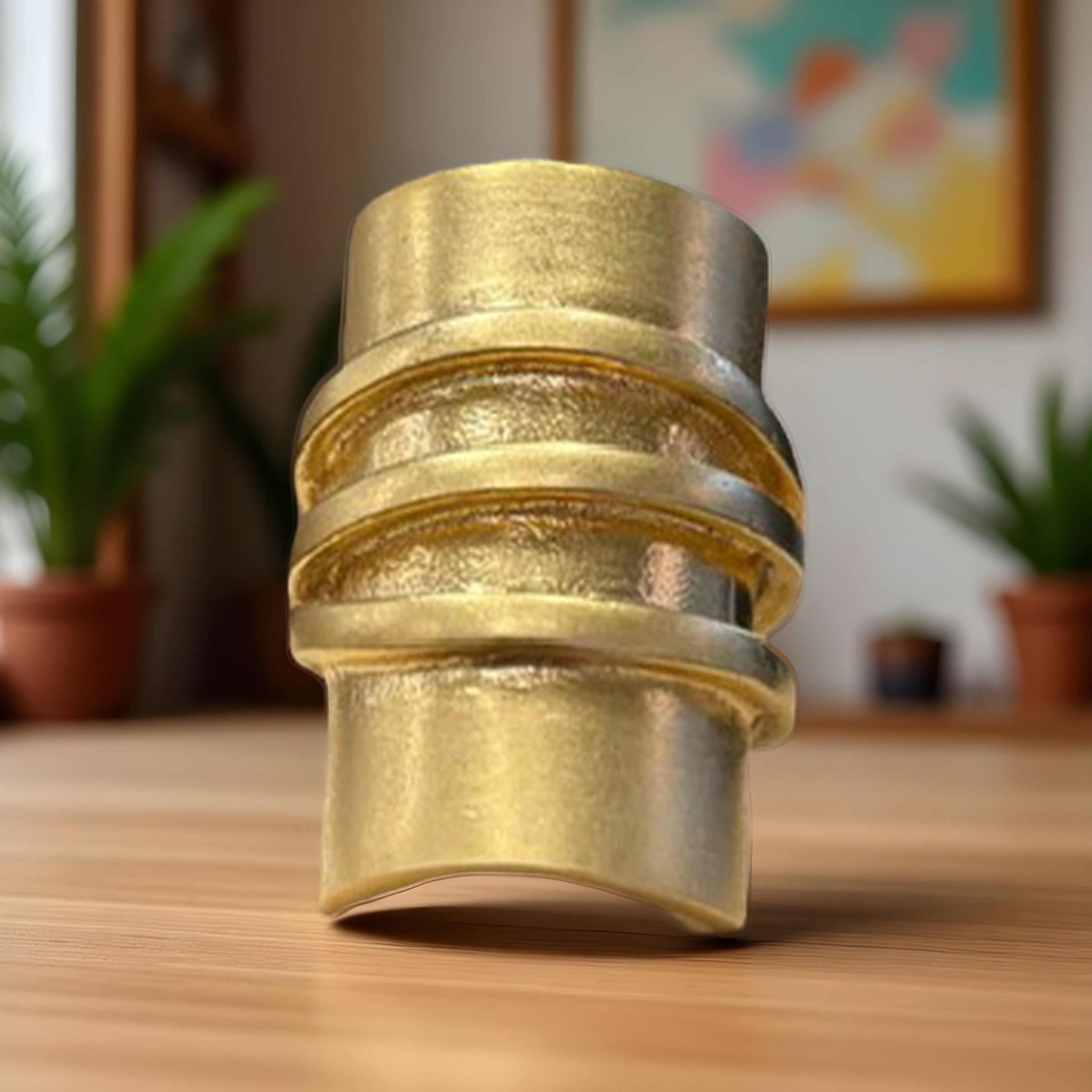 Anillo Lingam Dorado
