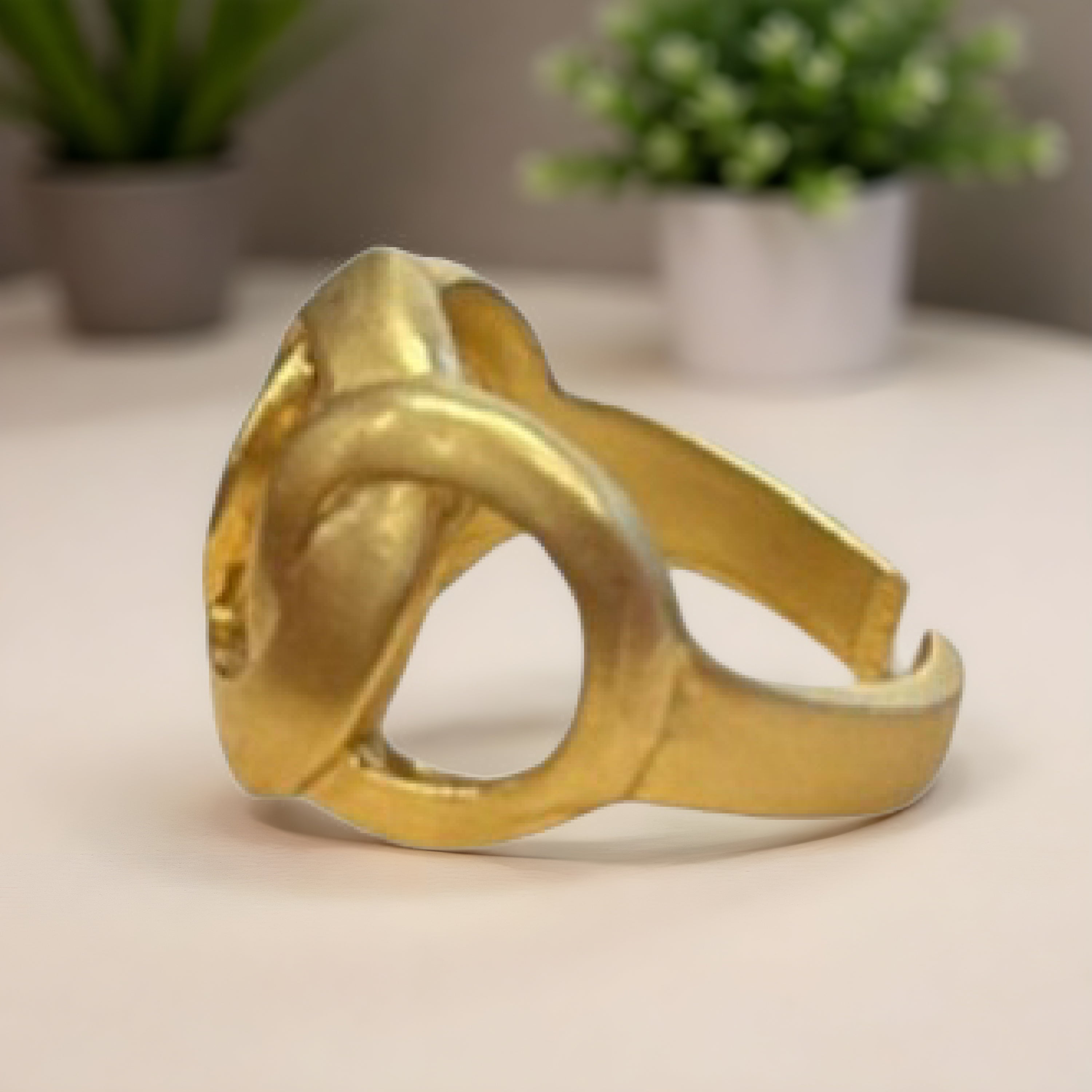 Anillo Nudo Dorado