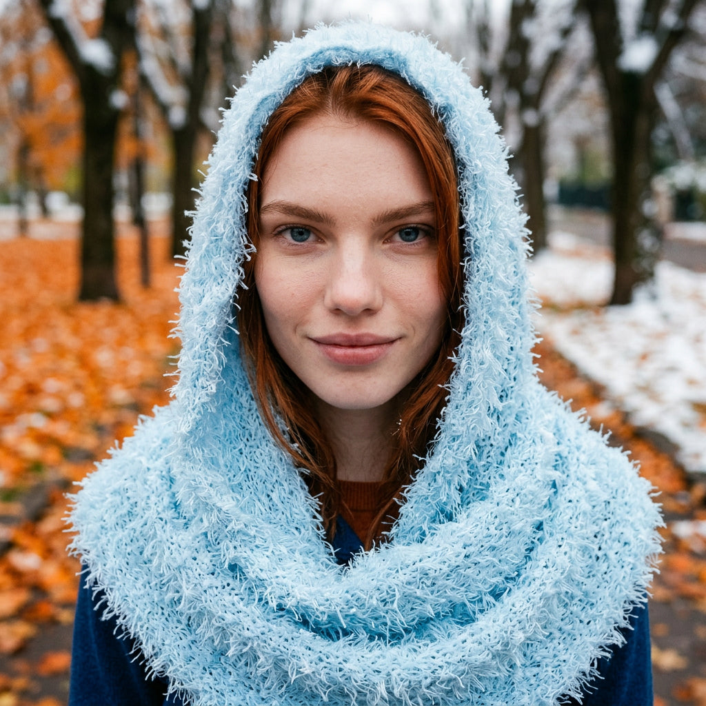 Bufanda Multiposición Baby Blue