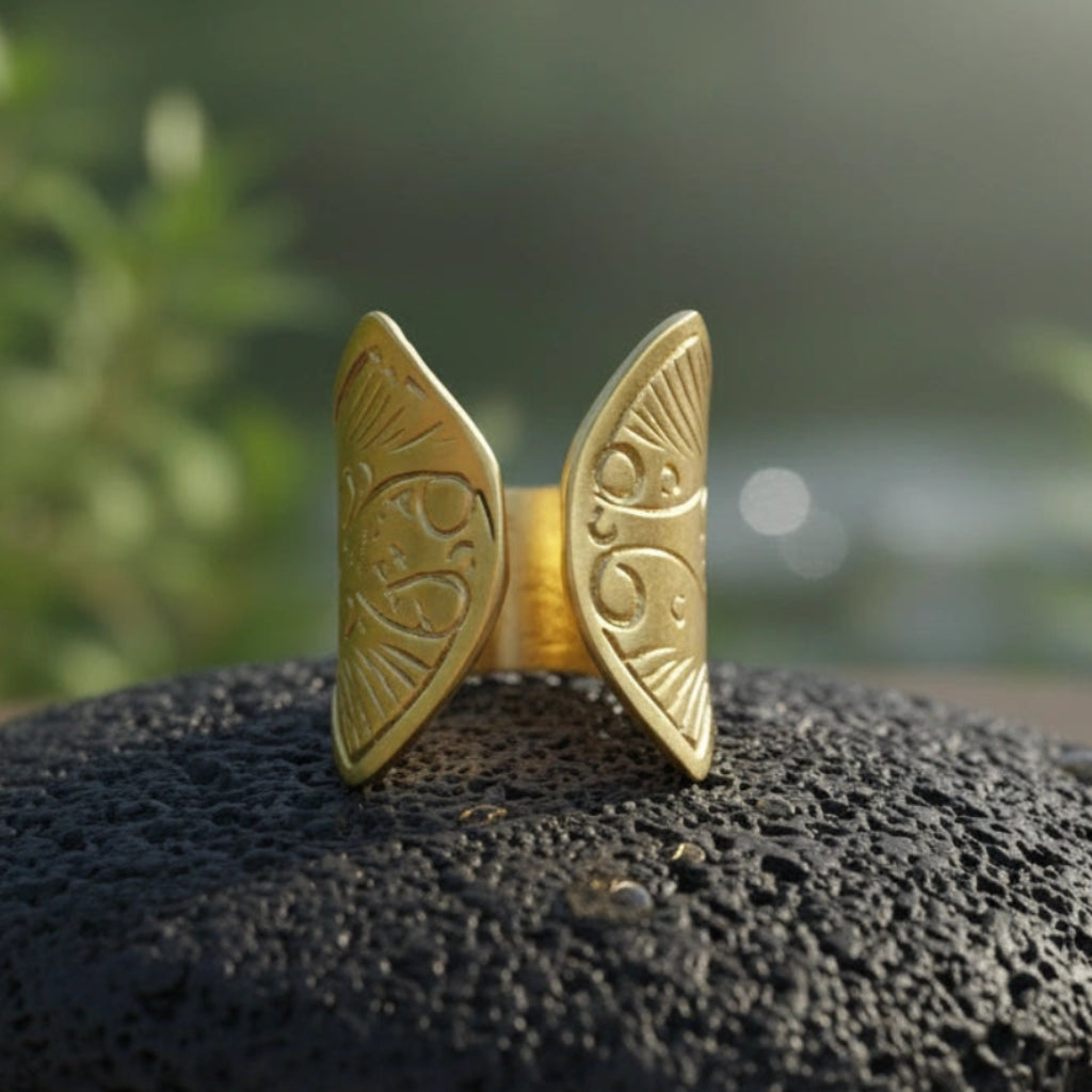 Anillo Targaryen Dorado