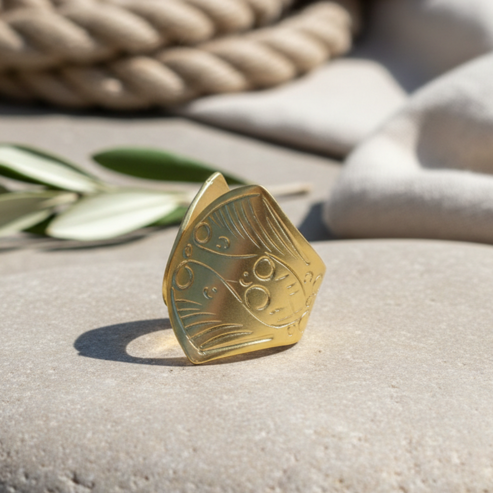 Anillo Targaryen Dorado
