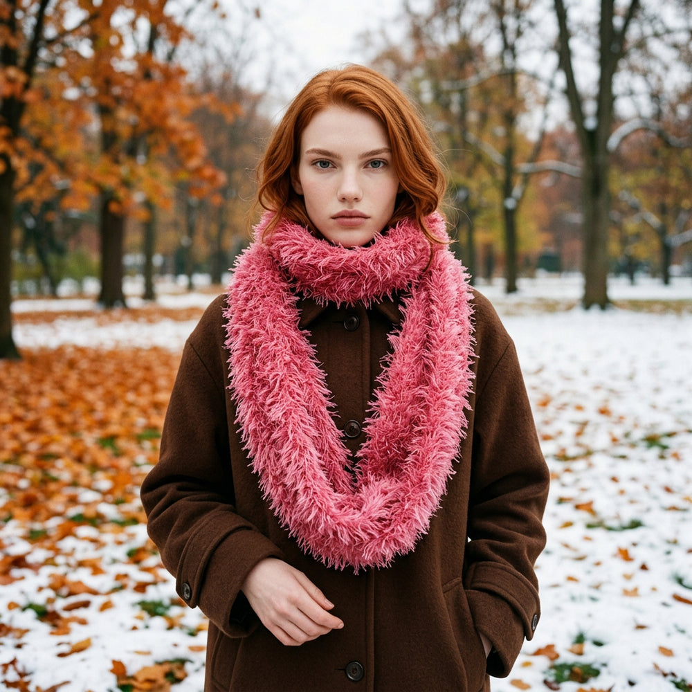 Bufanda Multiposición Dark Rose