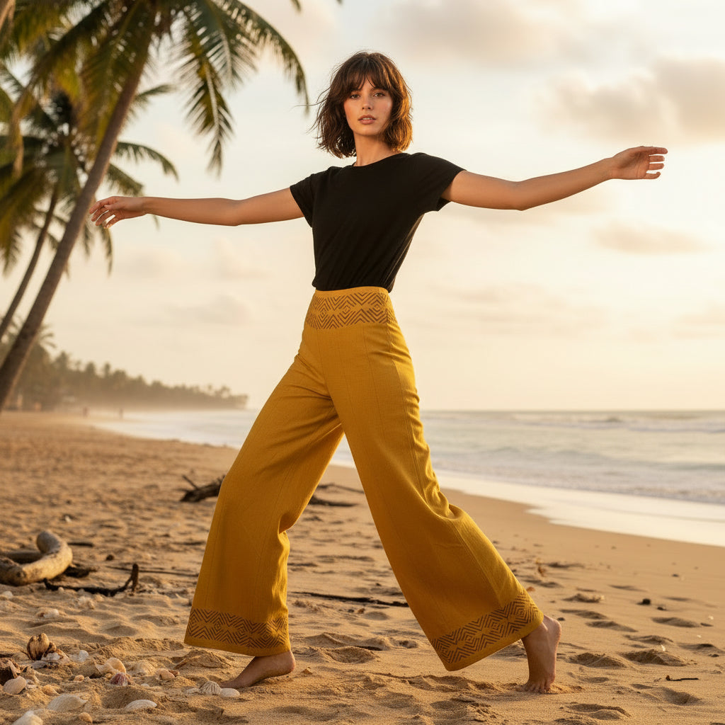 Pantalón Phan Mostaza