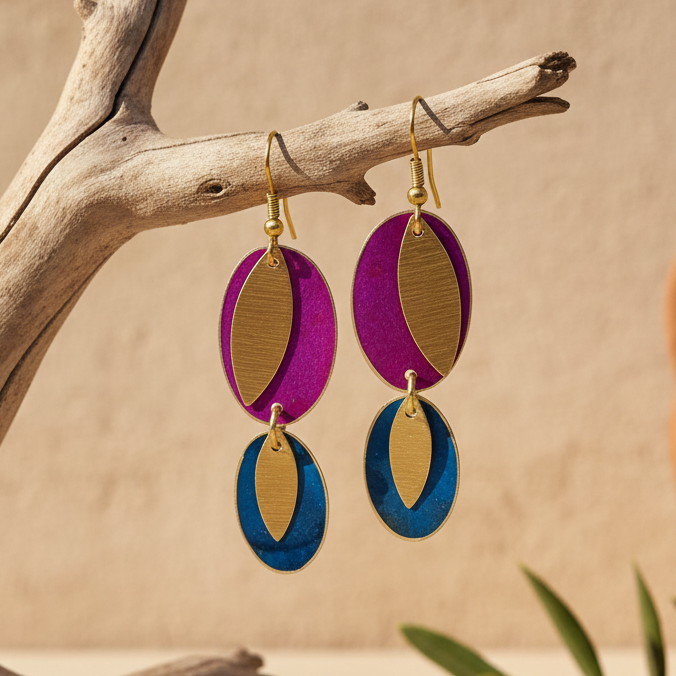 Pendientes Flex Fucsia
